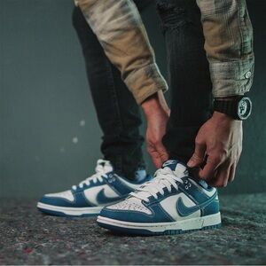 Nike Dunk Low Blue Sashiko Men’s Size 7
